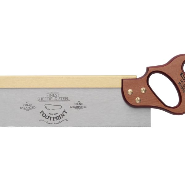 FOOTPRINT 256 Brass Back Tenon Saw 300mm (12in) 13 TPI