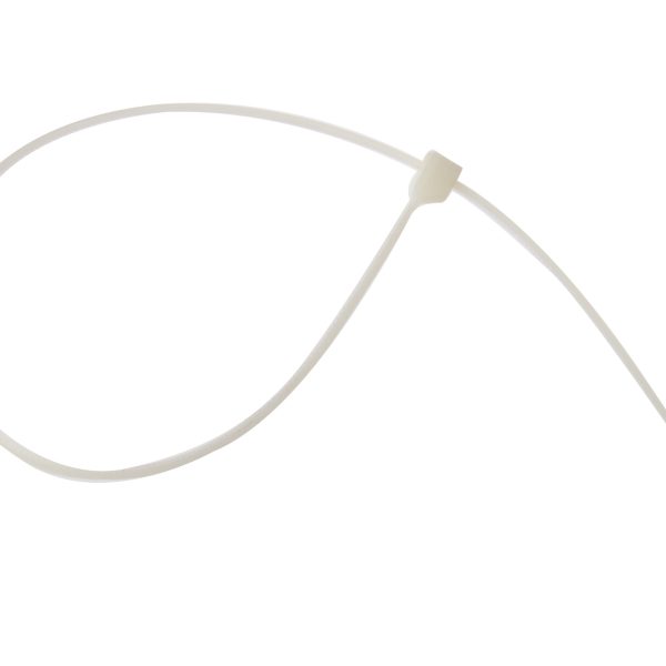 FORGEFIX Cable Tie Natural/Clear 8.0 x 450mm (Bag 100)