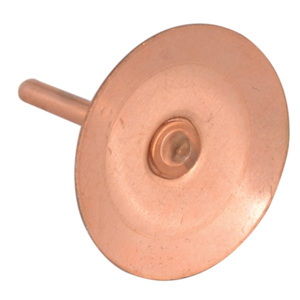 FORGEFIX Copper Disc Rivets 20 x 20 x 1.5mm (Bag 100)