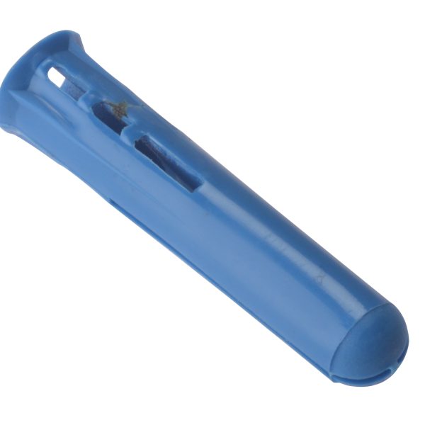 FORGEFIX Plastic Wall Plug Blue No.12-14 Box 1000