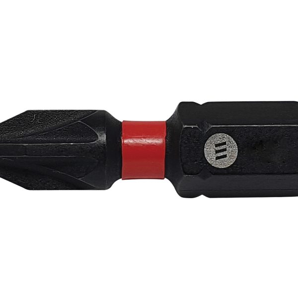 FORGEFIX ForgeFast Pozidriv Compatible Impact Bit PZ2 x 25mm (Box 10)