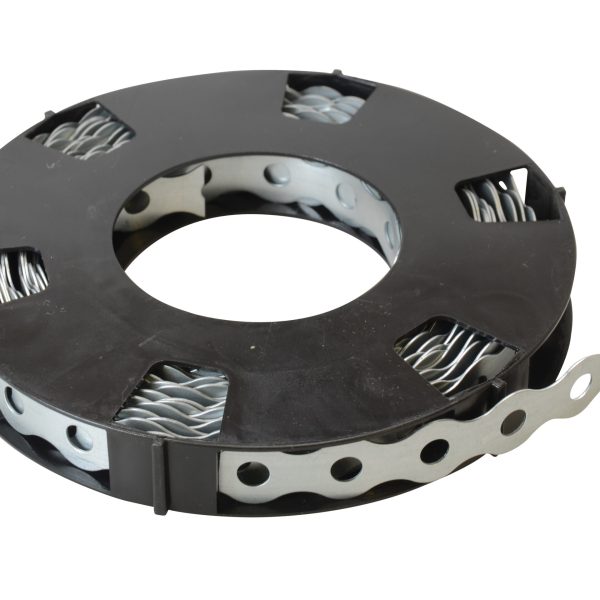 FORGEFIX Contractors Galvanised Fixing Band Medium Duty 17mm x 0.7 x 10m Box 1