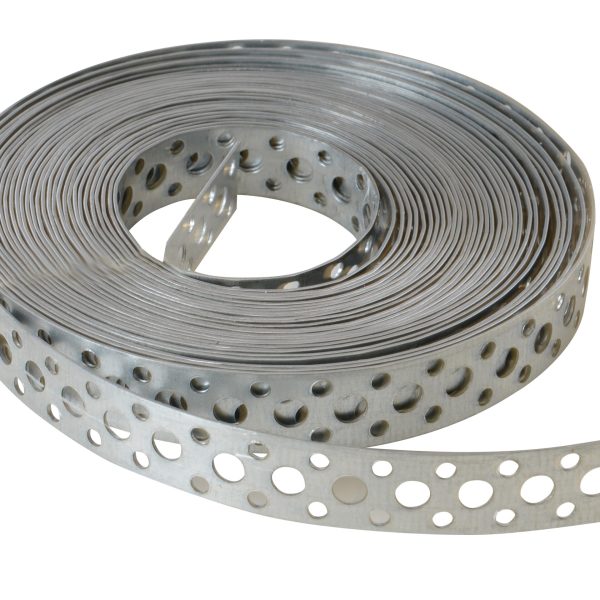 FORGEFIX Builder's Galvanised Fixing Band 20mm x 1.0 x 10m Box 1