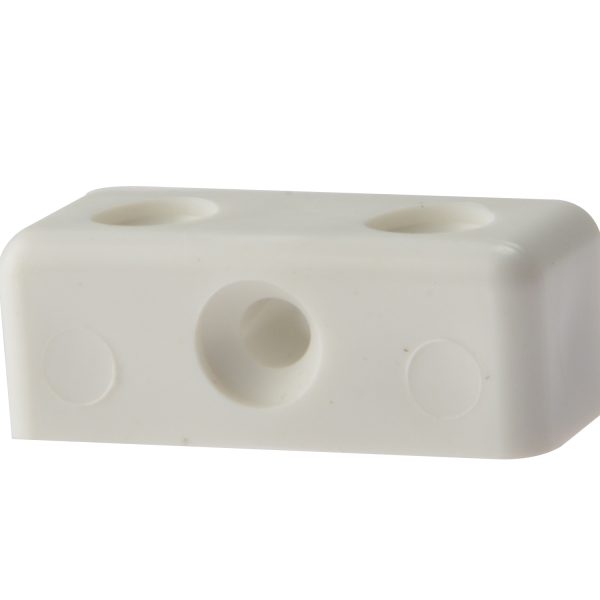 FORGEFIX Modesty Block White No. 6-8 Bag 100