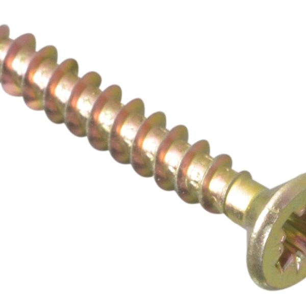 FORGEFIX Multi-Purpose Pozi Compatible Screw CSK ST ZYP 4.0 x 30mm Box 200