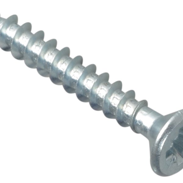 FORGEFIX Multi-Purpose Pozi Compatible Screw CSK ST ZP 4 x 30mm Box 200