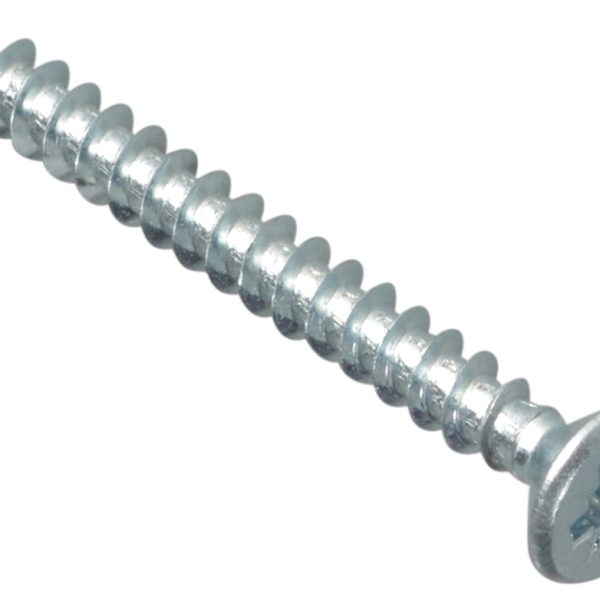 FORGEFIX Multi-Purpose Pozi Compatible Screw CSK ST ZP 4 x 40mm Box 200