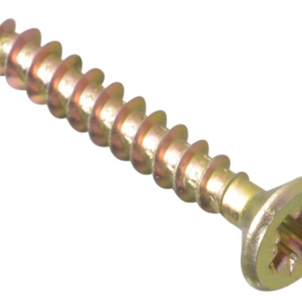 FORGEFIX Multi-Purpose Pozi Compatible Screw CSK ST ZYP 4.5 x 30mm Box 200