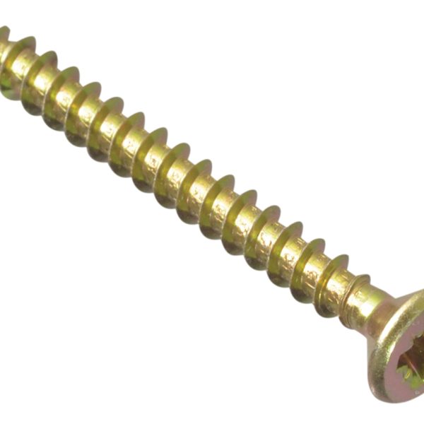 FORGEFIX Multi-Purpose Pozi Compatible Screw CSK ST ZYP 4.5 x 40mm Box 200