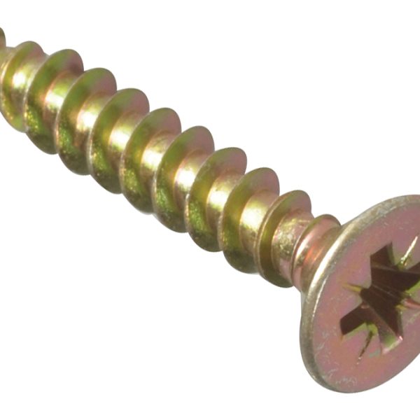 FORGEFIX Multi-Purpose Pozi Compatible Screw CSK ST ZYP 5.0 x 20mm Box 200