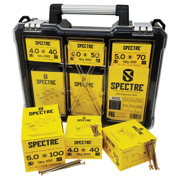 FORGEFIX Spectre™ Site Organiser 900 Piece