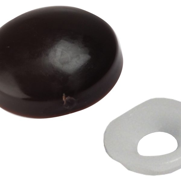FORGEFIX Domed Cover Cap Black No. 6-8 Bag 25