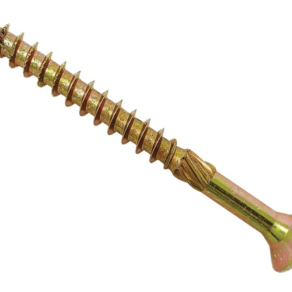 FORGEFIX Spectre™ PZ Compatible Wood Screw CSK ZYP 5.0 x 70mm Box 100