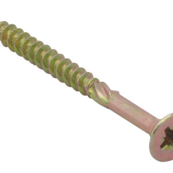 FORGEFIX Spectre™ PZ Compatible Wood Screw CSK ZYP 6.0 x 60mm Box 100