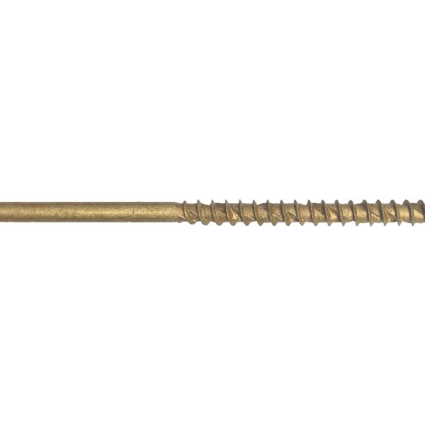 FORGEFIX Hexagonal/TORX® Compatible Timber T30 Screws Tan 7x150mm Tub 50