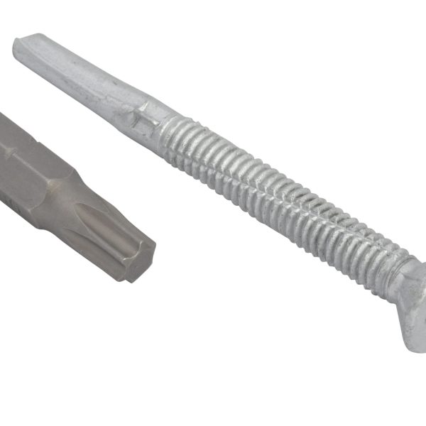 FORGEFIX TechFast Roofing Screw Timber - Steel Heavy Section 5.5 x 60mm Pack 100
