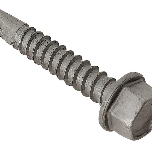 FORGEFIX TechFast Roofing Sheet to Steel Hex Screw No.3 Tip 5.5 x 75mm Box 100