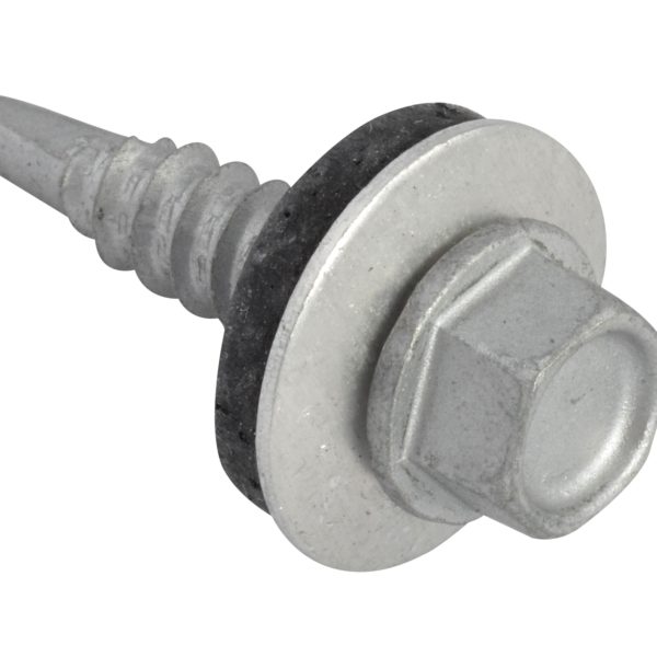 FORGEFIX TechFast Hex Head Roofing Screw Self-Drill Light Section 5.5 x 25mm Pack 100