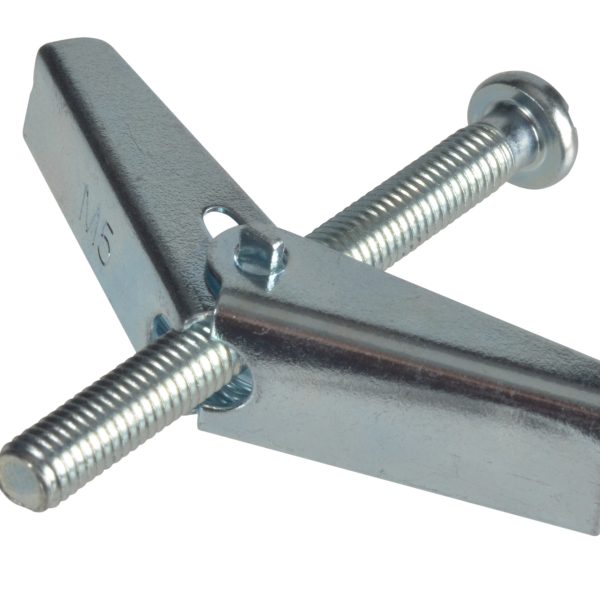 FORGEFIX Plasterboard Spring Toggle M5 x 50mm Bag 10