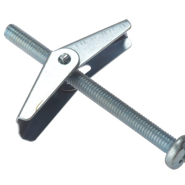 FORGEFIX Plasterboard Spring Toggle M6 x 75mm Bag 10