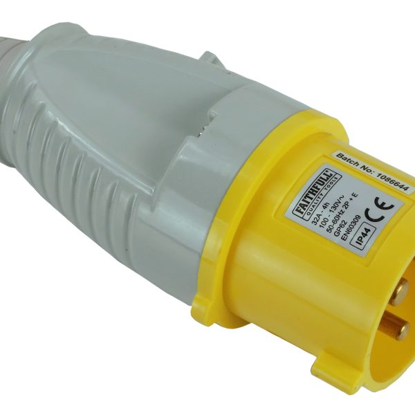 FAITHFULL POWER PLUS  Yellow Plug 32A 110V