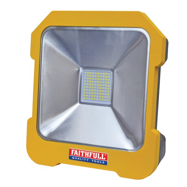 FAITHFULL POWER PLUS  SMD LED Task Light with Power Take Off 20W 110V