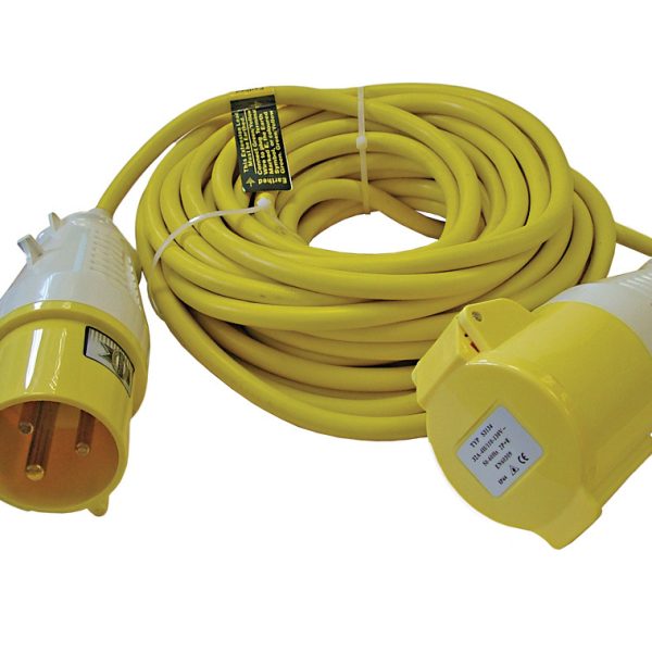 FAITHFULL POWER PLUS  Trailing Lead 110V 32A 2.5mm Cable 14m