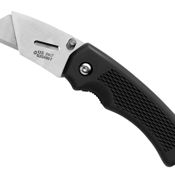 GERBER Edge Black Rubber Handle Knife