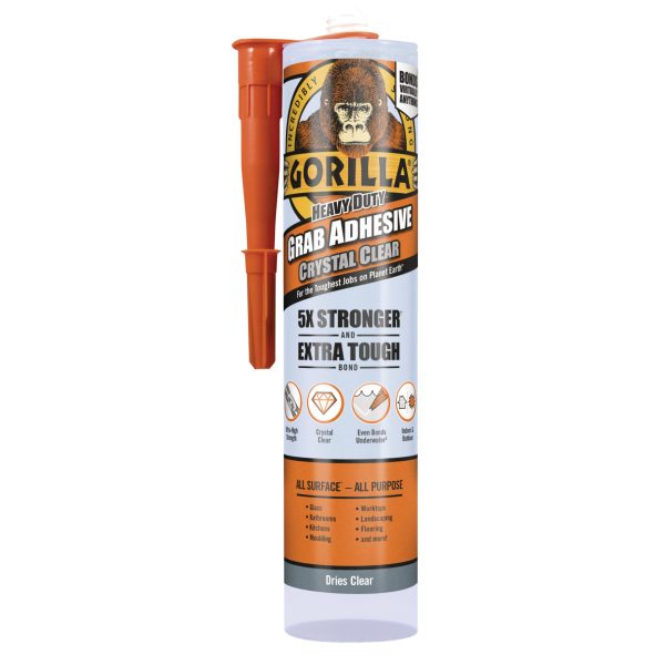 GORILLA GLUE Gorilla Heavy-Duty Grab Adhesive Clear 270ml