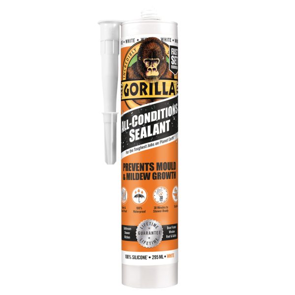 GORILLA GLUE Gorilla All Condition Sealant White 295ml