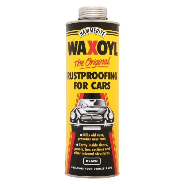 HAMMERITE Waxoyl Black Schutz 1 Litre