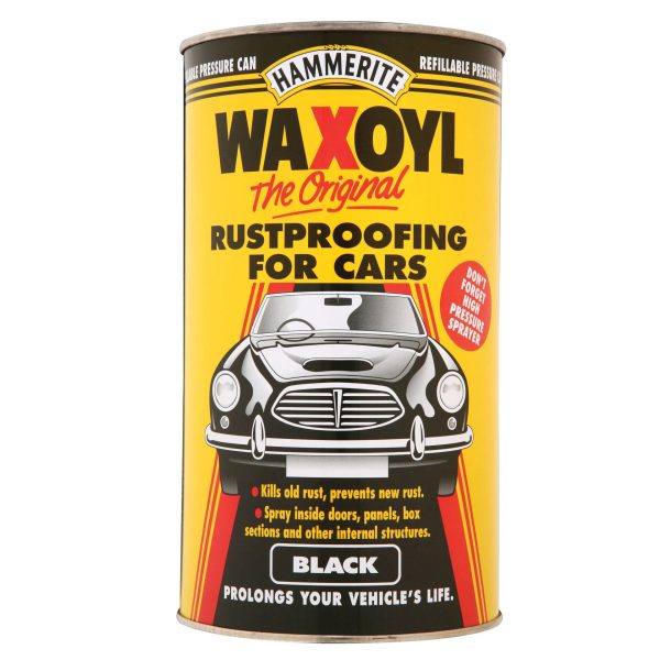 HAMMERITE Waxoyl Black Pressure Can 2.5 Litre