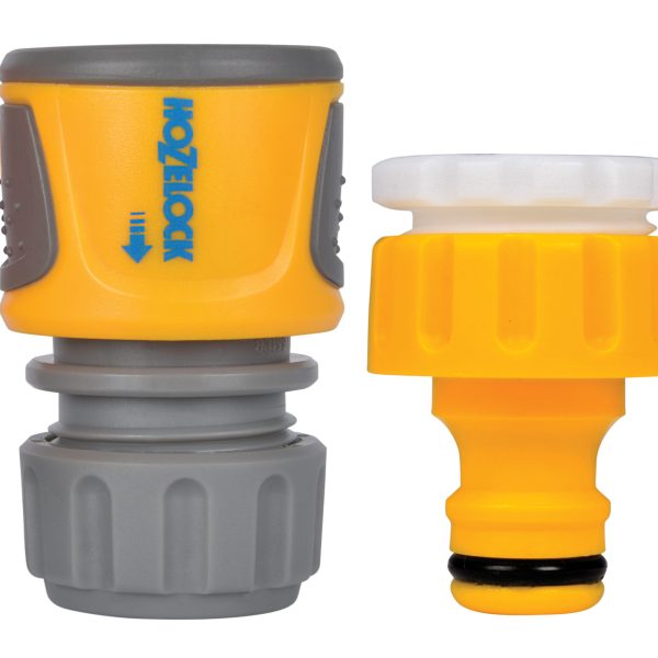 HOZELOCK 2071 Threaded Tap & Soft Touch Hose End Connector Set