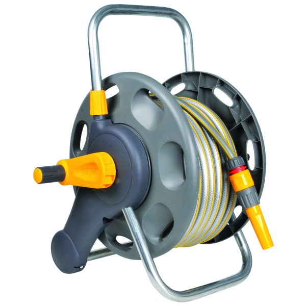 HOZELOCK 2431 Assembled Hose Reel & 25m of 12.5mm Hose
