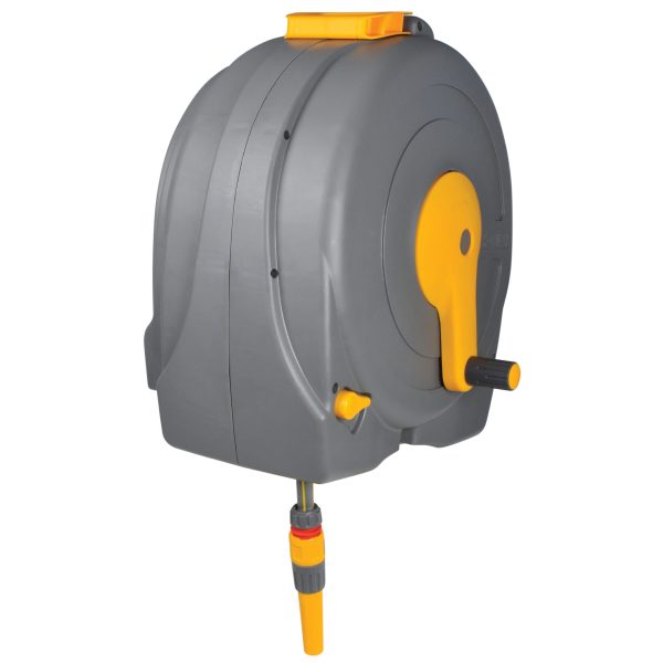 HOZELOCK 2496 Wall Mounted 40m Fast Reel + 40m of 12.5mm Hose
