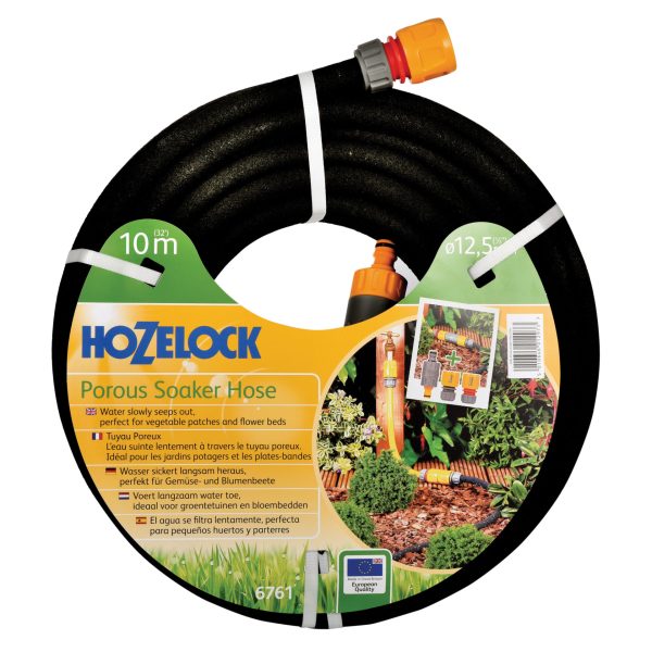 HOZELOCK 6761 Porous Soaker Hose 10m 12.5mm (1/2in) Diameter