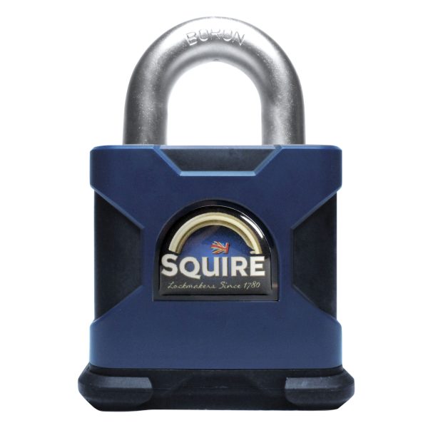 SQUIRE SS80S Stronghold Solid Steel Padlock 80mm CEN6 Boxed