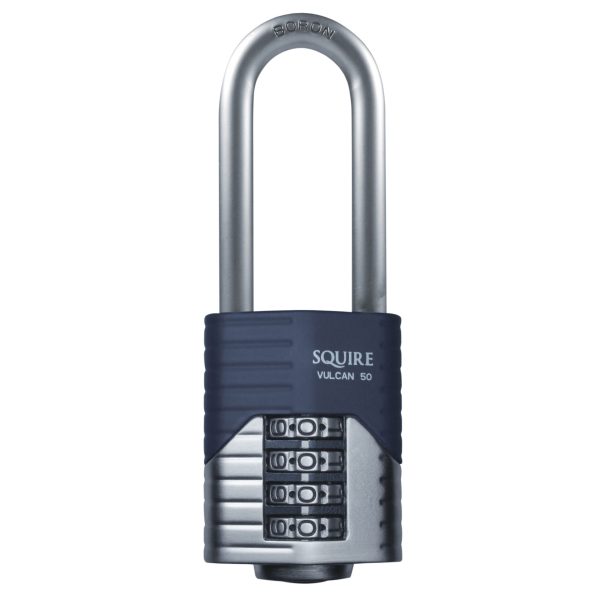 SQUIRE Vulcan Long Boron Shackle Combination Padlock 40mm