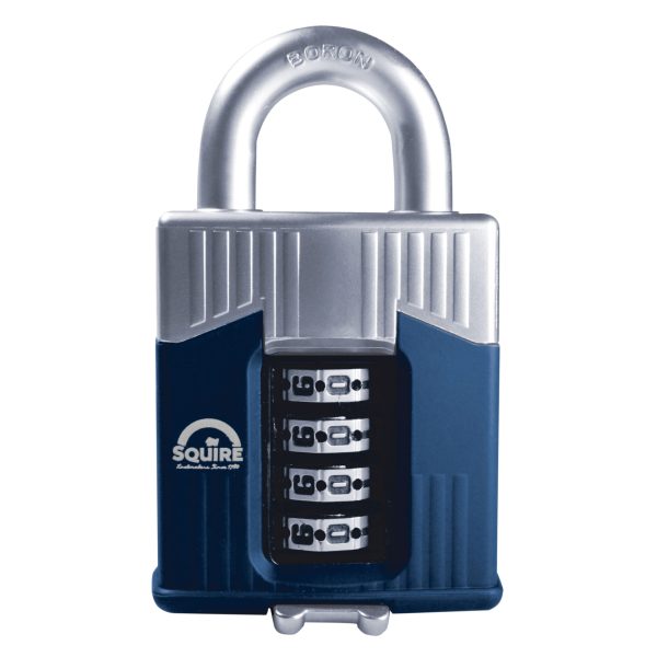 SQUIRE Warrior High-Security Open Shackle Combination Padlock 55mm