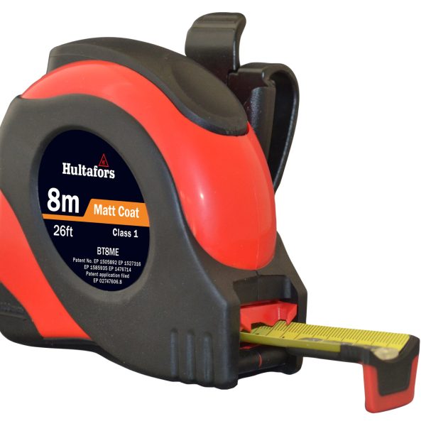 HULTAFORS BT8ME Big T Pocket Tape 8m/26ft (Width 25mm)