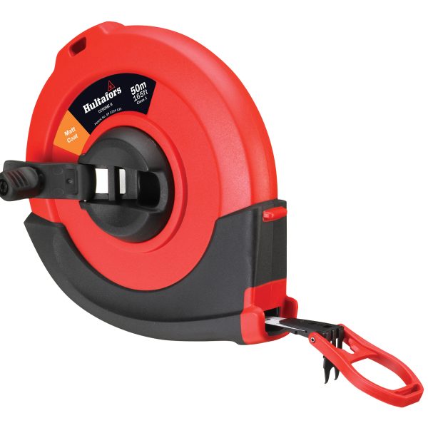 HULTAFORS CX50ME Steel Long Tape 50m/165ft (Width 13mm)