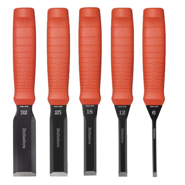 HULTAFORS Scandinavian Butt Chisel Set, 5 Piece