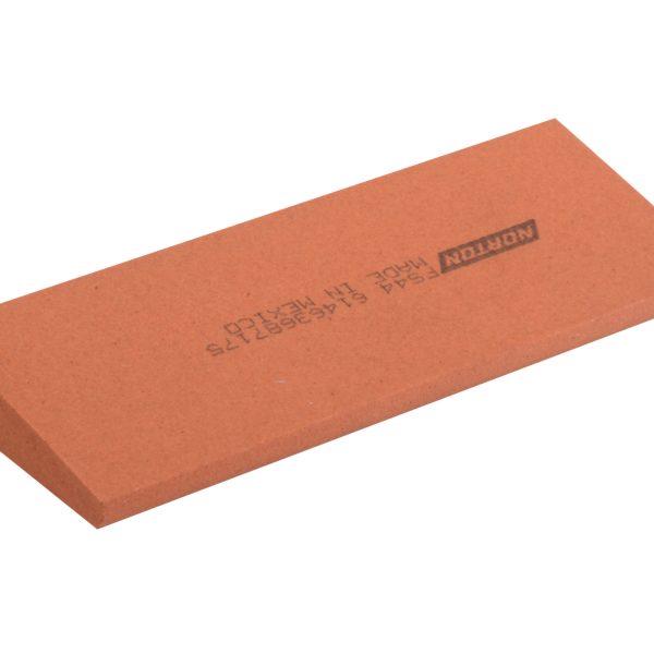 INDIA FS44 Round Edge Slipstone 115 x 45 x 13 x 5mm - Fine