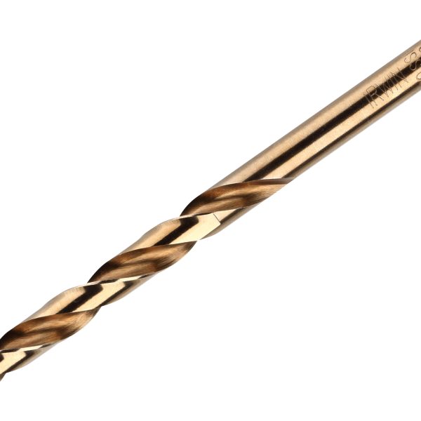 IRWIN® HSS Cobalt Drill Bits (10) 3.5mm OL:70mm WL:39mm