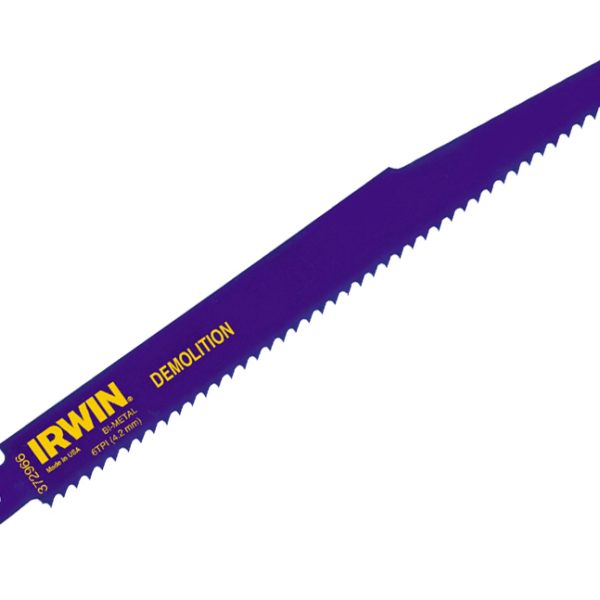 IRWIN® 966R 225mm Sabre Saw Blade Demolition Pack of 5