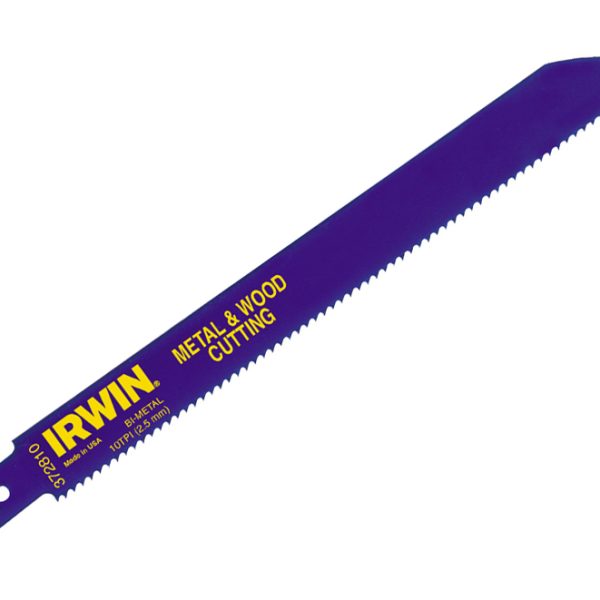 IRWIN® Sabre Saw Blade 810R 200mm Metal & Wood Cutting Pack of 5