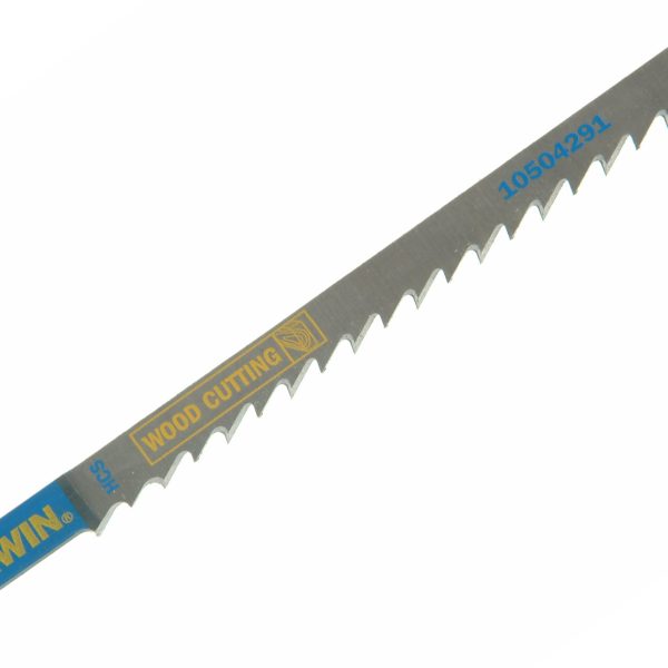 IRWIN® U111C Jigsaw Blades Wood Cutting Pack of 5