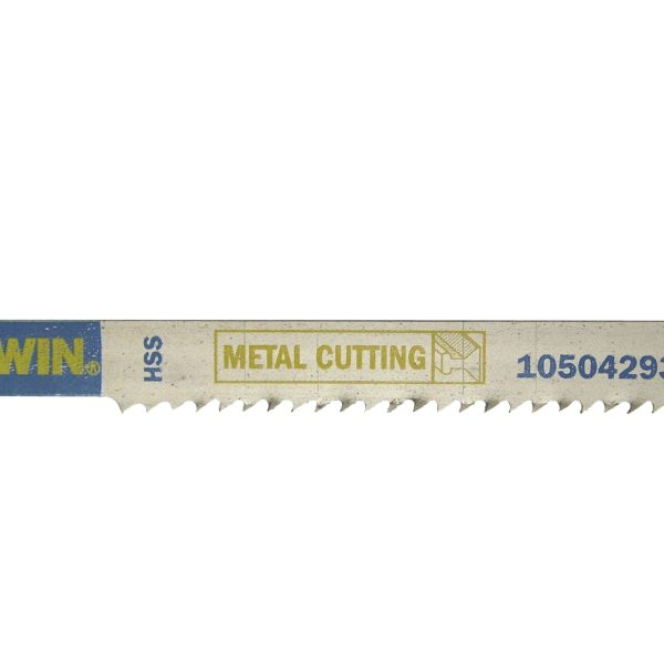 IRWIN® U118B Jigsaw Blades Metal Cutting Pack of 5