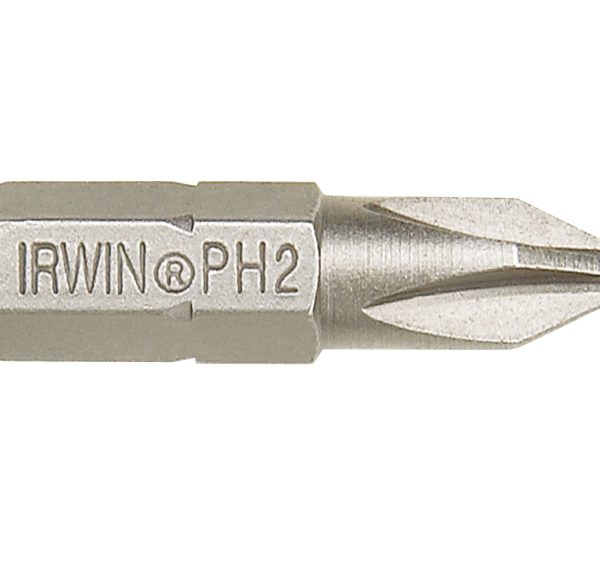 IRWIN® Screwdriver Bits Phillips PH2 25mm (Pack 2)