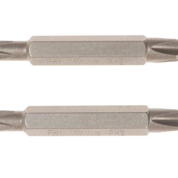 IRWIN® Screwdriver Bits PH2/PH2 Double-Ended 50mm (Pack 2)